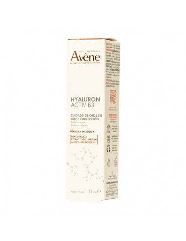 AVENE HYALURON ACTIV B3 CONTORNO OJOS 15 ML.