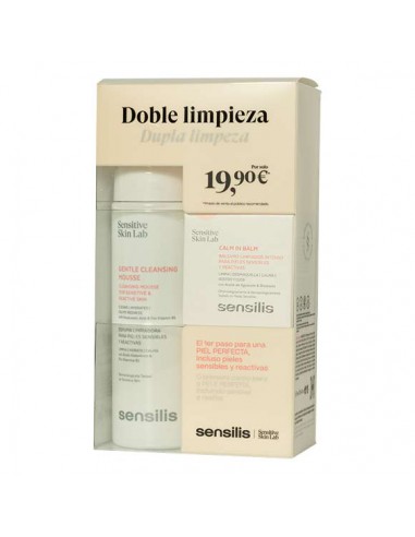 SENSILIS PACK DOBLE LIMPIEZ CALM + GENTLE MOUSSE