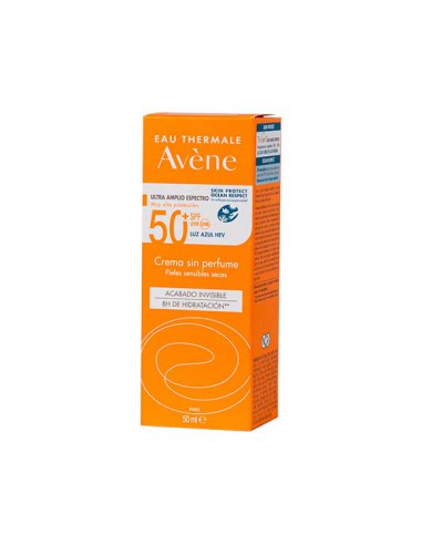 AVENE SPF 50+ CREMA SPF 50+ LUZ AZUL SIN PERFUME