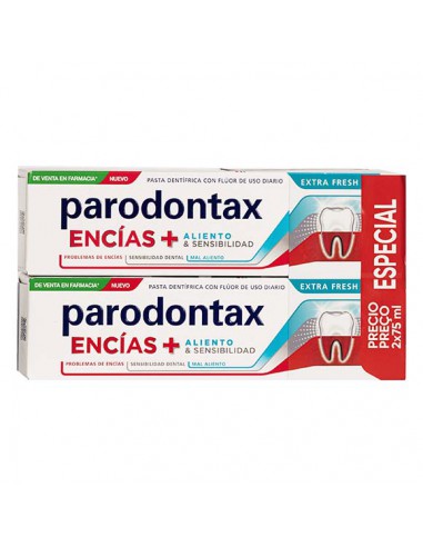 PARODONTAX ENCIAS + ALIENTO-SENSIBILIDAD DUPLO