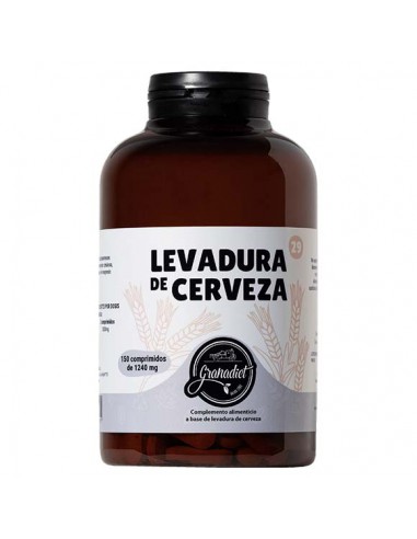 LEVADURA DE CERVEZA GRANADIET 150 COMP 1240 MG