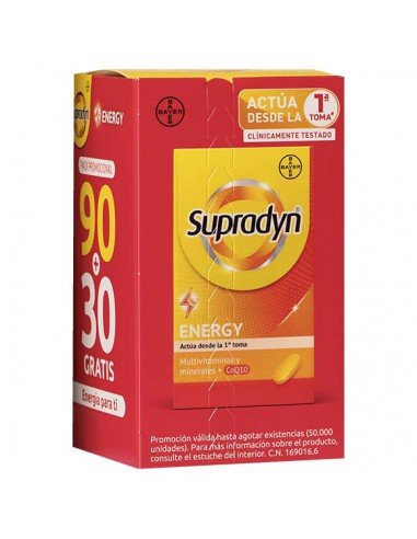 SUPRADYN ENERGY PROMO 120 COMP ( 90 + 30 )