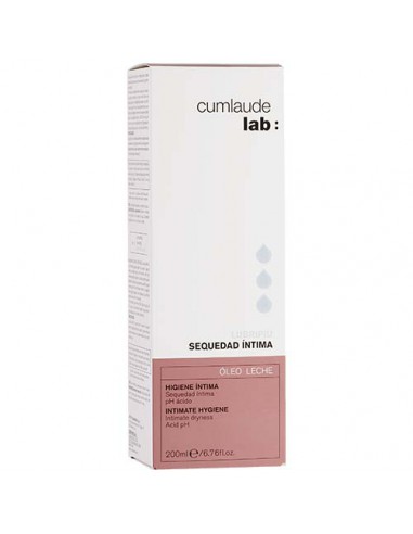 CUMLAUDE  HIGIENE INTIMA LUBRIPIU LECHE 200 ML