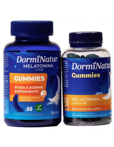 DORMINATUR GUMMIES 60 CARAMELOS SABOR FRUTA