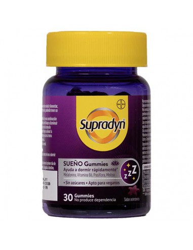 SUPRADYN SUEÑO 30 GUMMIES SABOR ARÁNDANO