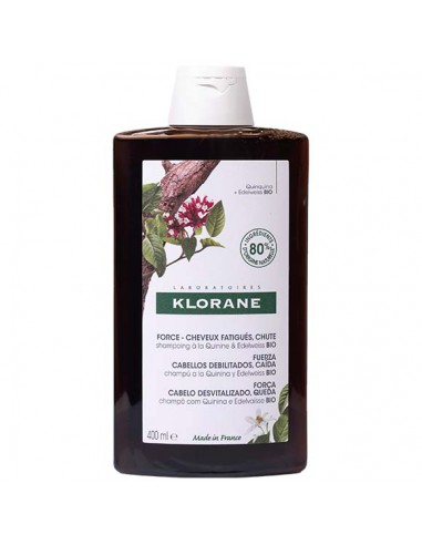 KLORANE CHAMPU A LA QUININA COMPLEJO VIT B 400 M