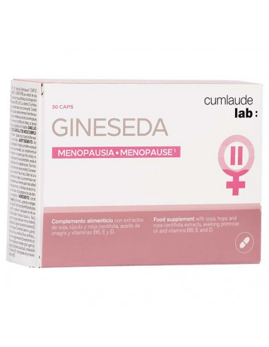 CUMLAUDE GINESEDA ISOFLAVONAS SOJA 30 CAPSULAS