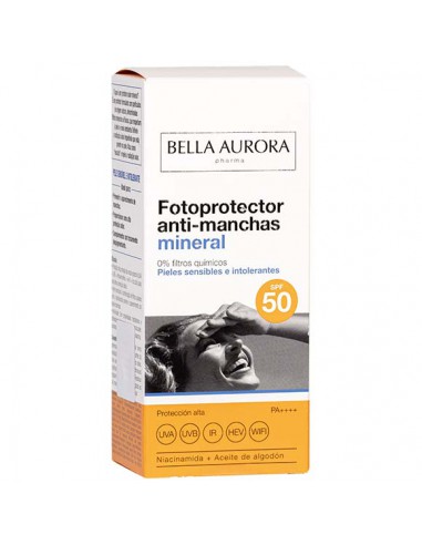 BELLA AURORA MINERAL FOTOPROTECTOR ANTI-MANCHAS