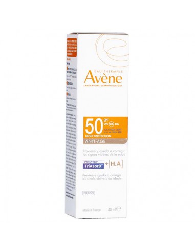 AVENE SOLAR ANTIEDAD 50+ FLUIDO 40ML