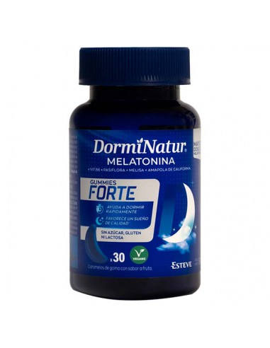 DORMINATUR FORTE MELATONINA 30 GUMMIES SIN AZÚCA