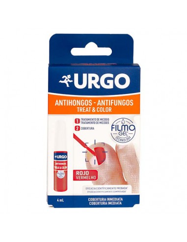 URGO TREAT & COLOR ANTIHONGOS  COLOR ROJO