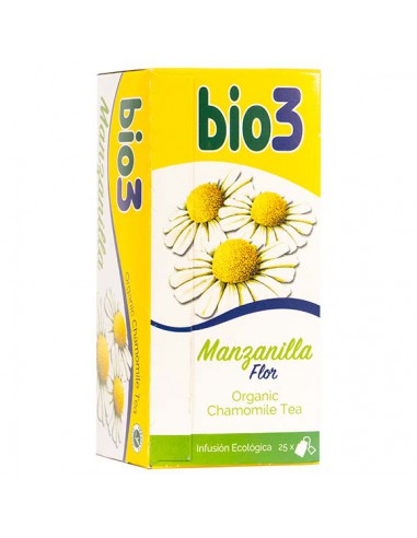 BIO 3 MANZANILLA FLOR ECO 25 BOLSITAS INFUSION