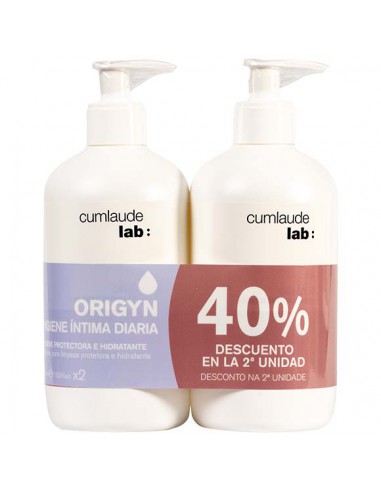 CUMLAUDE DUPLO ORIGYN HIGIENE INTIMA 500 ML 40%