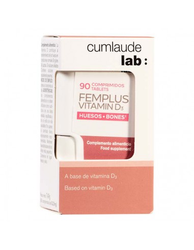 CUMLAUDE LAB: FEMPLUS VITAMIN D3 90 COMPRIMIDOS