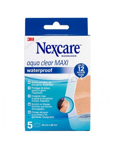 3M NEXCARE AGUA 360º APOSITO  MAXI 5 UNIDADES