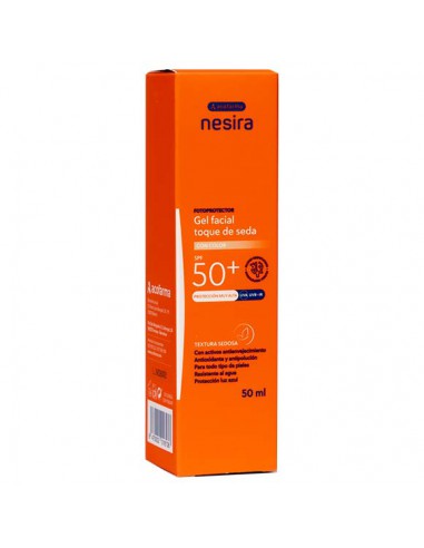 ACOFARMA GEL FACIAL TOQUE SEDA COLOR SPF 50+