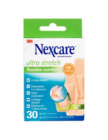 3M NEXCARE COMFORT 30 TIRAS SURTIDAS