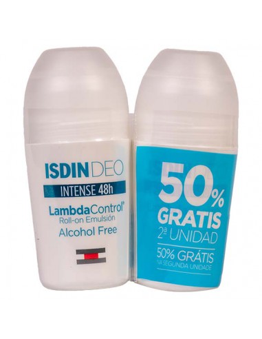 ISDIN DESODORAN SIN ALCOHOL LAMBD 2DA UNIDAD 50%