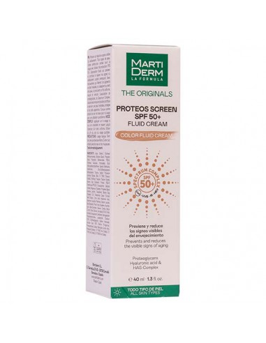 MARTIDERM PROTEOS SCREEN SPF50+ FLUID CREAM 1 EN