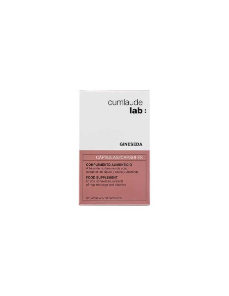 CUMLAUDE GINESEDA ISOFLAVONAS SOJA 30 CAPSULAS