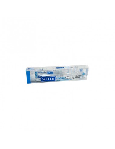 CEPILLO DENTAL ADULTO VITIS COMPACT MEDIO