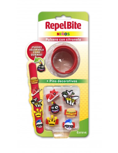 REPEL BITE NIÑOS PULSERA CUSTOM
