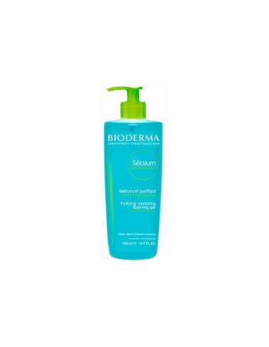 SEBIUM GEL MOUSSANT BIODERMA 500 ML