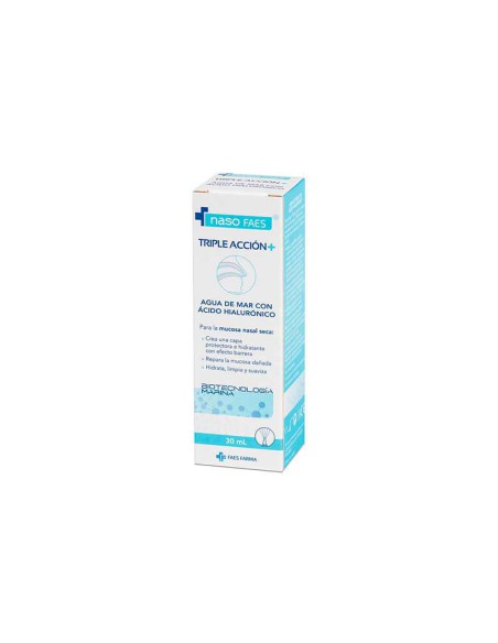 NASO FAES TRIPLE ACCION+ LIMPIEZA NASAL 30 ML