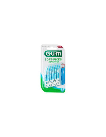 GUM SOFT PICKS ADVANCED SMALL 30 UDS