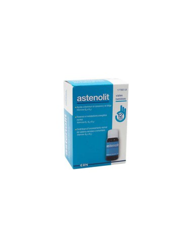ASTENOLIT VIALES BEBIBLES 12 VIAL