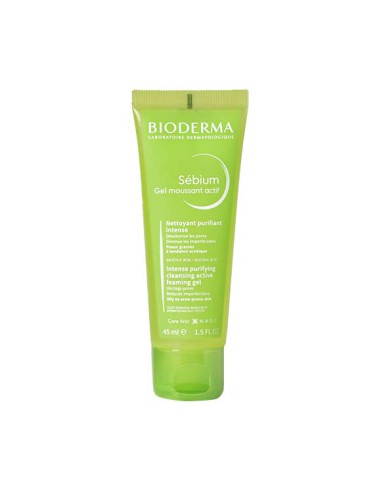 SEBIUM BIODERMA GEL ACTIF  TUBO 200 ML