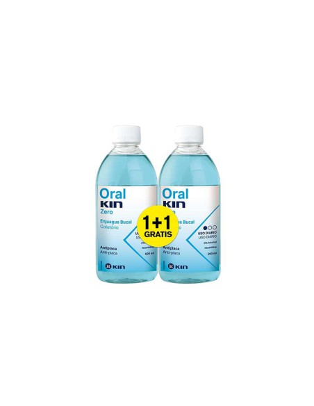 ORALKIN ZERO ENJUAGUE 500ML 2X1