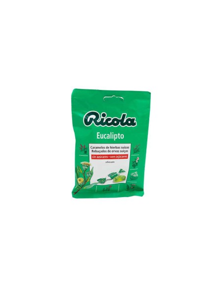 RICOLA CARAMELOS SIN AZUCAR  BOLSA EUCALIPTO