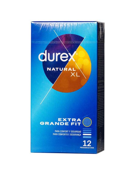 DUREX PRESERVATIVOS XL 12 UNIDADES