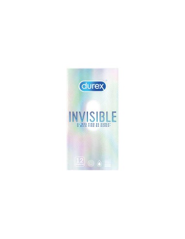 PRESERVATIVOS DUREX INVISIBLE EXTRA...