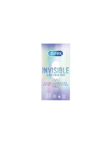 PRESERVATIVOS DUREX INVISIBLE REGULAR...