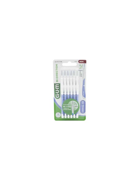 GUM  INTERDENTALES 0,6 MM MORADOS  6 UNID