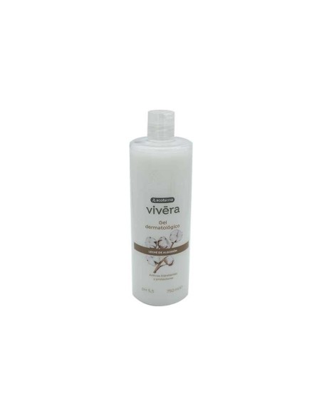 ACOFARMA VIVERA GEL BAÑO LECHE ALGODON  750 ML