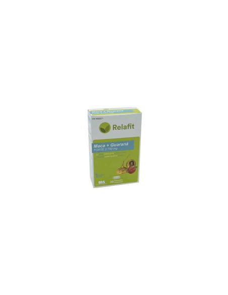 RELAFIT MS MACA Y GUARANA 30 CAPSULAS