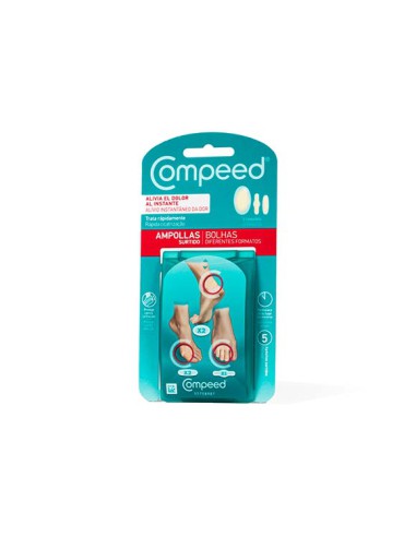 COMPEED AMPOLLAS HIDROCOLOIDE SURTIDO...