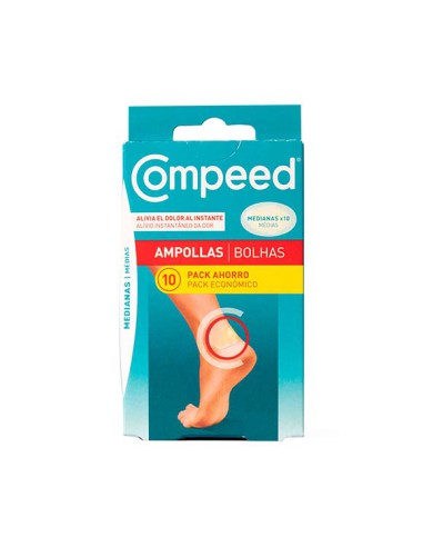 COMPEED AMPOLLAS  MEDIANA 10 UNIDADES...