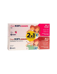FLUOR KIN JUNIOR GEL  FRESA...
