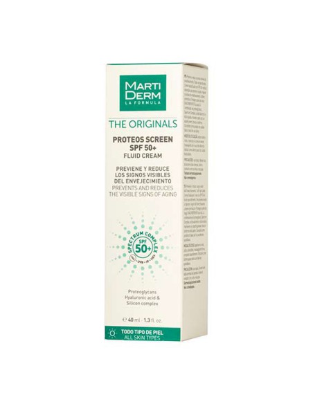 MARTIDERM PROTEOS SCREEN SPF50+ FLUID CREAM 1 EN