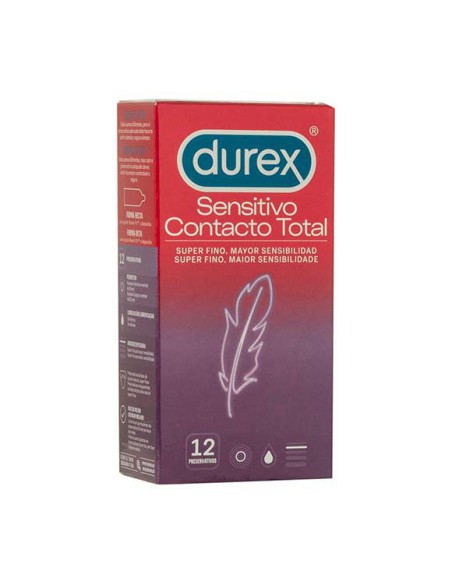 PRESERVATIVOS DUREX SENSITIVO CONTACTO 12+3