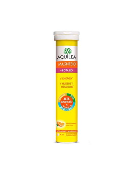 AQUILEA MAGNESIO + POTASIO 14 COMP EFERV