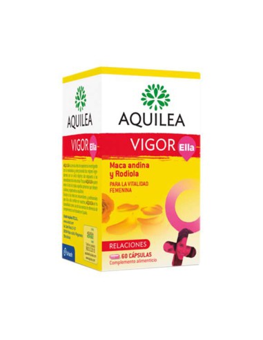 AQUILEA VIGOR ELLA  60 CAP.