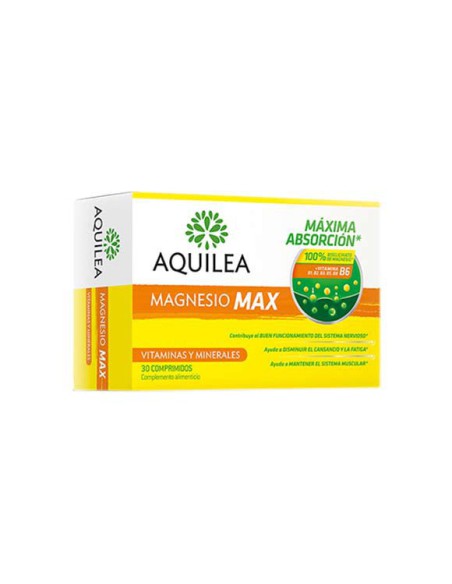AQUILEA MAGNESIO MAX 30 COMPRIMIDOS