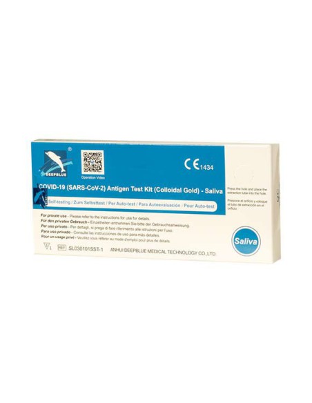 TEST  ANTIGENOS  SALIVA  SARS-COV-2 DEEPBLUE