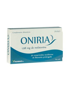 ONIRIA 30 COMPRIMIDOS 1,98 MG