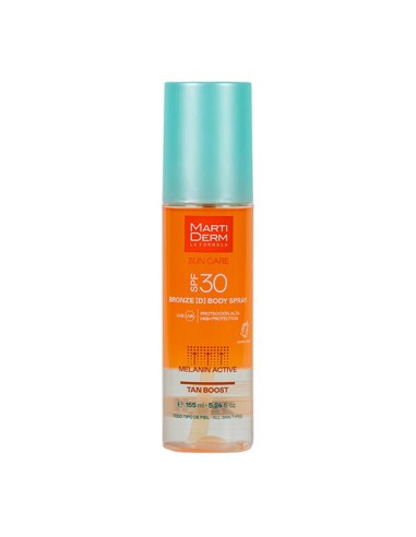 MARTIDERM BRONZE BODY SPRAY SPF30 150ML